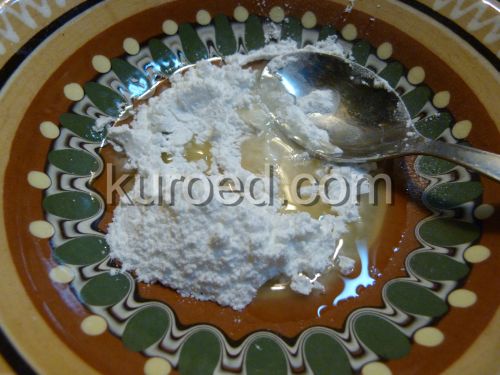 Пасхальный кекс, пошаговое приготовление -  готовим лимонную глазурь