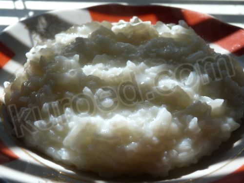 Рисовая каша со взбитыми сливками, пошаговое приготовление - сварить молочную рисовую кашу