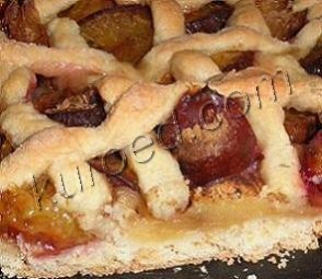 Идеальный домашний пирог c яблоками и сливами