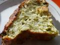 Кабачково-творожный  пирог с  зеленью 
