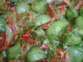 Салат из зеленых помидор без стерилизации 