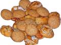 Овсяное печенье с медом и орехами