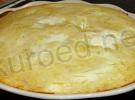 Картофельный пирог с грибами, луком, кукурузой и зеленью