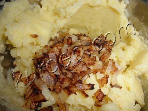 Вареники с картошкой, пошаговое приготовление - картофельная начинка