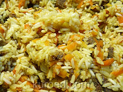 рис с вареной говядиной рецепт