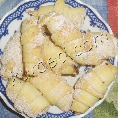 рогалики с орехами