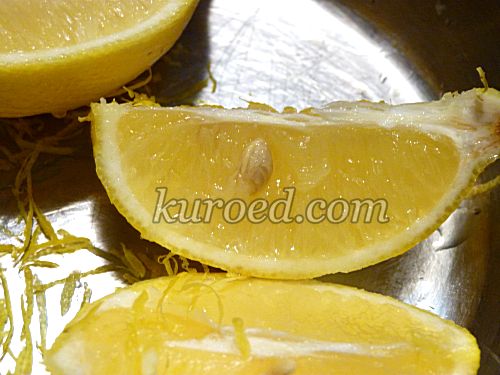Ленивый лимонный тертый пирог, пошаговое приготовление - лимоны перекрутить через мясорубку
