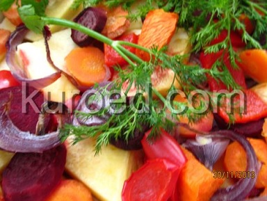 Печеные овощи 