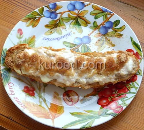 Пирожки из булочек - студенческий рогалик, запеченный с фаршем